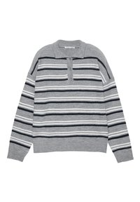 STRIPED - Polokošeľa - light grey