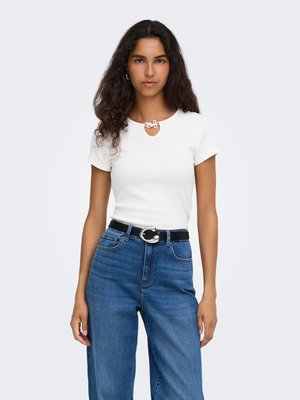 ONLY, T-SHIRT ONLCARO T-SHIRT - Camiseta básica - cloud dancer