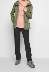 Vaude Felpa con cappuccio - light pink