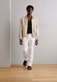 Ecoalf PANTS MAN - Hlače - off white