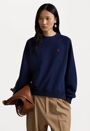 FLEECE CREWNECK - Sudadera - cruise navy
