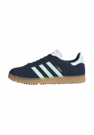 adidas Golf Originals GAZELLE  - Golfschuh - night indigo   clear mint   cloud white