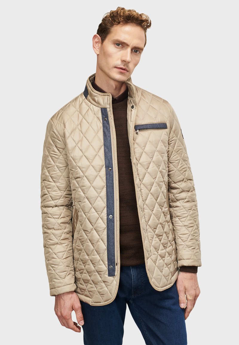 AC&CO / ALTINYILDIZ CLASSICS STANDARD FIT FIGURED Light jacket