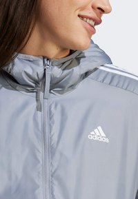 adidas Sportswear ESSENTIALS 3-STRIPES INSULATED HOODED - Zimní bunda - grey