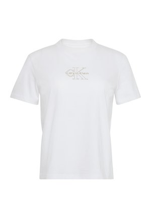 Calvin Klein Jeans, - T-shirt z nadrukiem