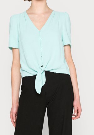 Blouse - turquoise