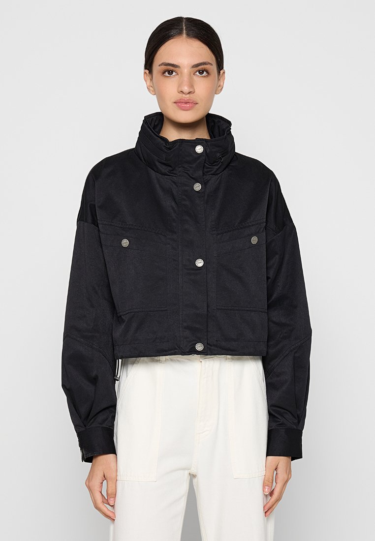 dreimaster Lichte jas zwart