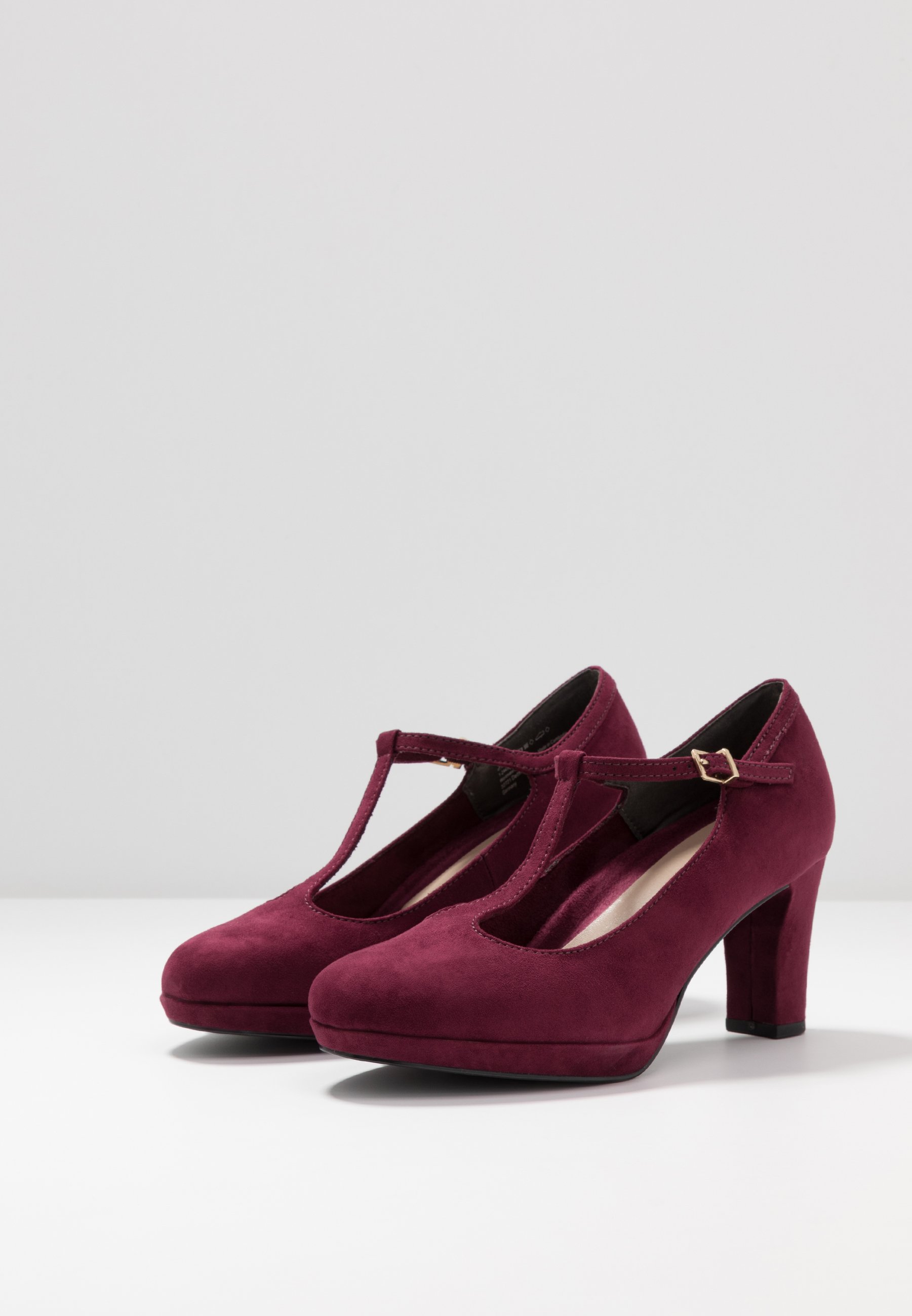 Tamaris WOMS SLIP ON Platåsko merlotvinrød Zalando.no Tamaris WOMS SLIP ON Platåsko merlotvinrød Zalando.no