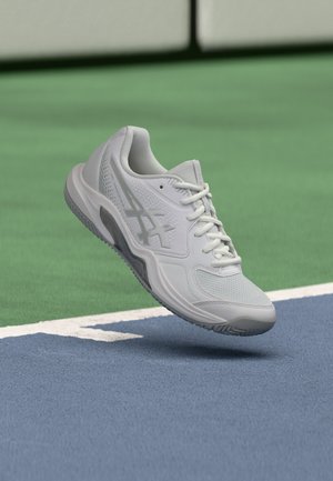 ASICS, DEDICATE 9 PADEL - Padelijalatsid - white/pure silver