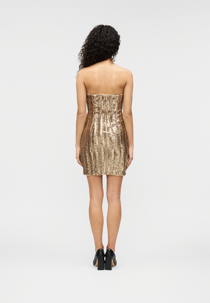 MARCIANO BY GUESS BIANCA - Cocktail dress / Party dress - gold-coloured -  Zalando.co.uk