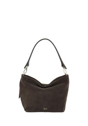 Abro, ABRO BEUTEL EBONY - Handtasche - dark brown