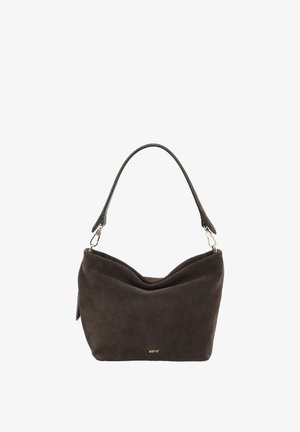 Abro, ABRO BEUTEL EBONY - Handtasche - dark brown