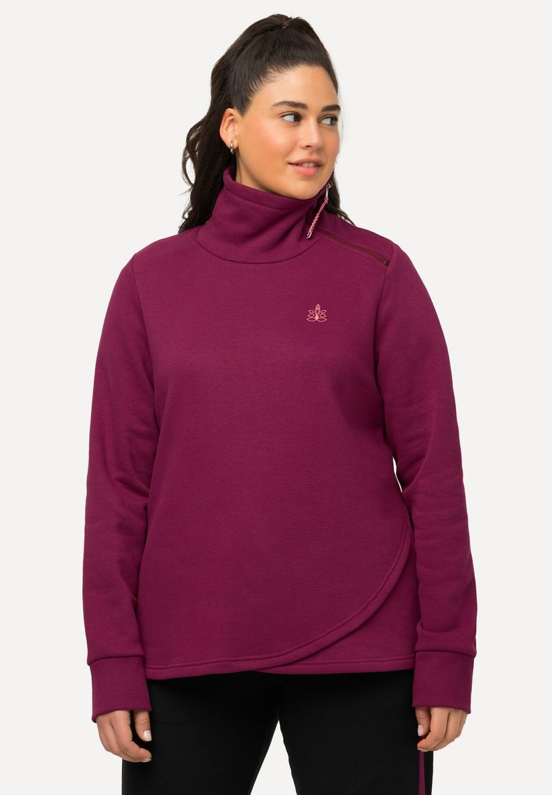 Ulla Popken Sweater - dark red