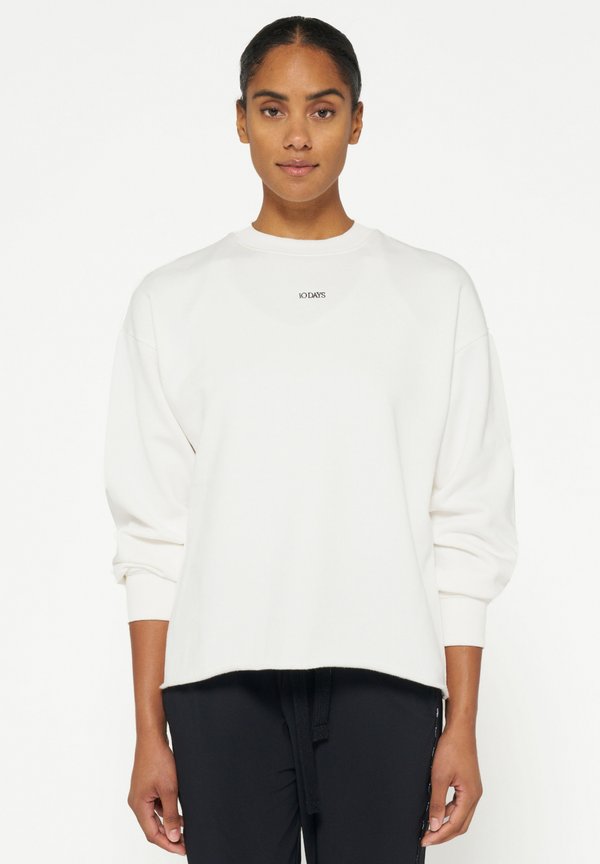 LOGO - Sweatshirt - ecru