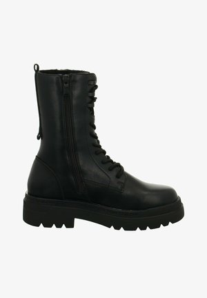 Lace-up boots - schwarz