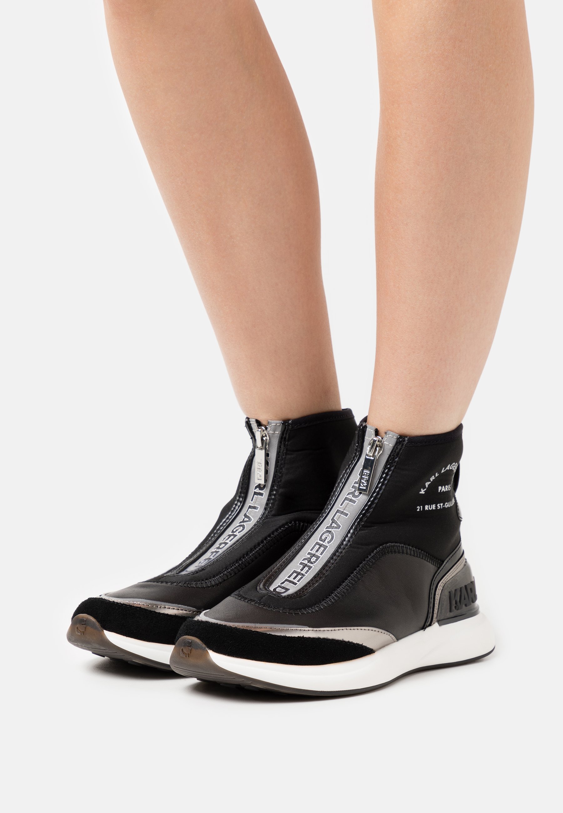 basket chaussette karl lagerfeld femme