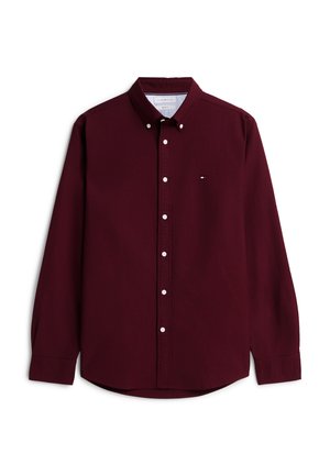 Tommy Hilfiger, SOLID HERITAGE OXFORD RF SHIRT - Camicia - burgundy/burgundy solid