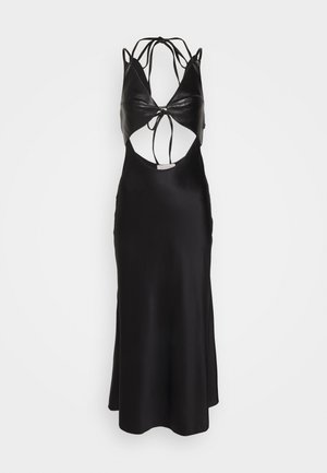 Materiel RHOMBUS COMBO DRESS - Koktélruha / Partiruha - black