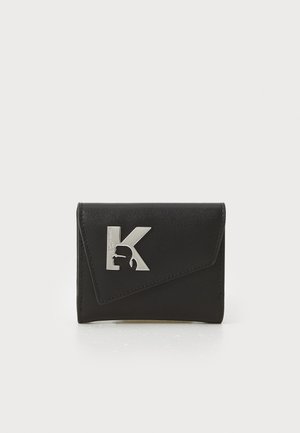 GEO BIFOLD FLAP - Wallet - black