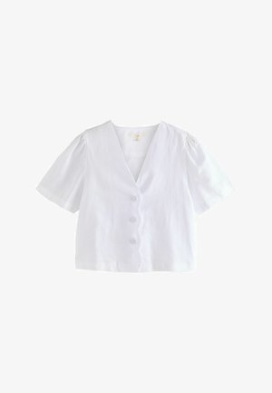 Next REGULAR FIT - SHORT SLEEVE - Pluus - white