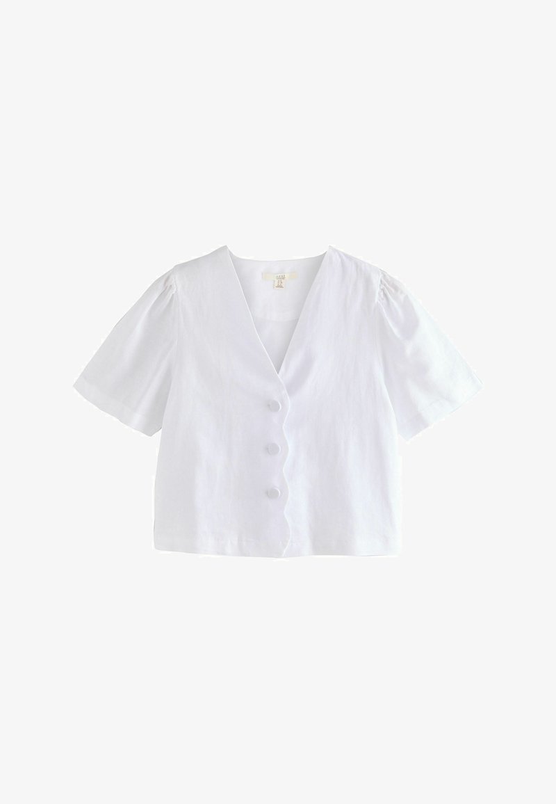 Next REGULAR FIT - SHORT SLEEVE  - Bluse - white