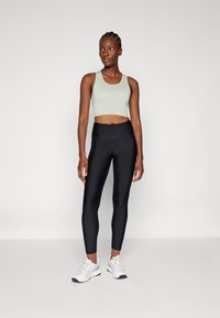 ONLY Play ONPDAISY-2 SEAM LONG BRA - Sportski grudnjak sa srednje jakom potporom - aqua gray