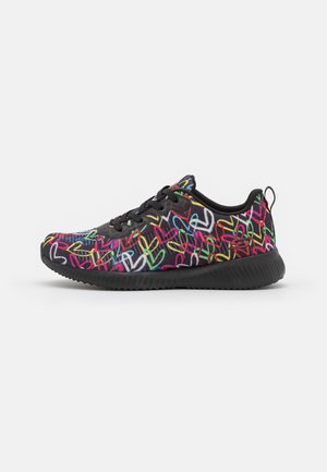 BOBS SQUAD - Sneakers basse - black/multicolor