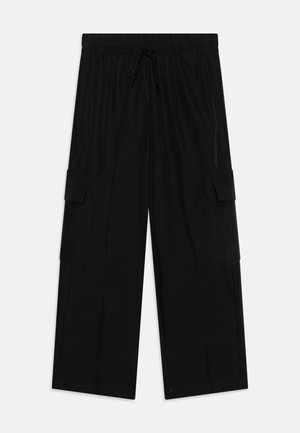 ESSENTIALS CARGO PANTS JUNIOR UNISEX - Outdoor-Hose - black/white