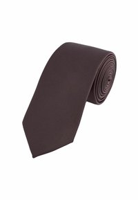 Next Cravată - mottled dark brown