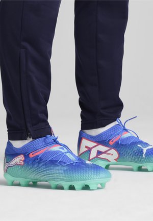 Puma, FUTURE 7 PRO+ FG/AG FUSSBALLSCHUHE UNISEX - Kopačky na pevný povrch - bluemazing- white-electric peppermint