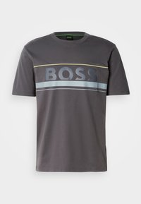 TEE ICONIC ZONE - T-shirt imprimé - dark grey