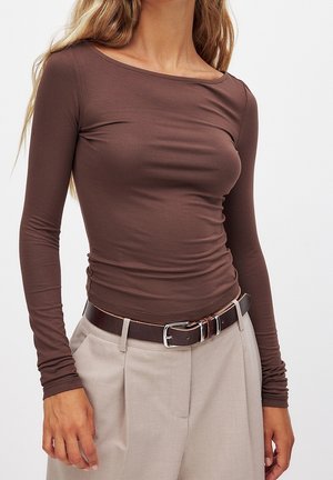 Pitkähihainen paita - brown