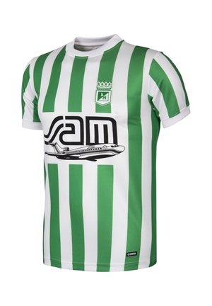 ATLÉTICO NACIONAL RETRO FOOTBALL - T-shirt print - green/white
