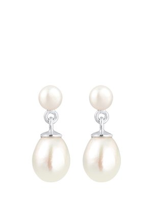 PEARL CLASSIC - Earrings - silver coloured