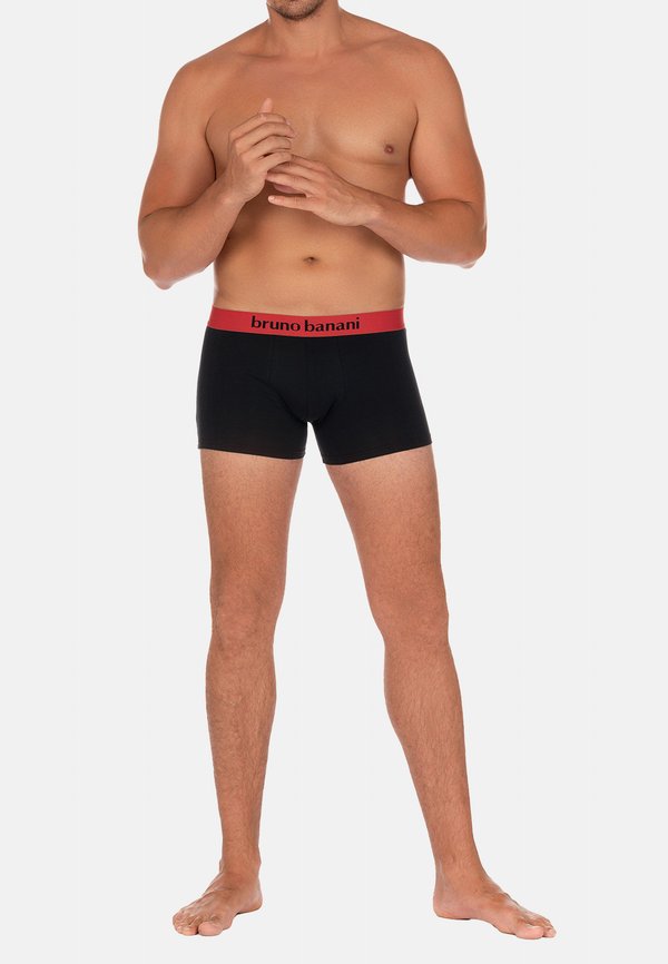 4ER PACK FLOWING RETRO - Boxerbriefs - rot   schwarz