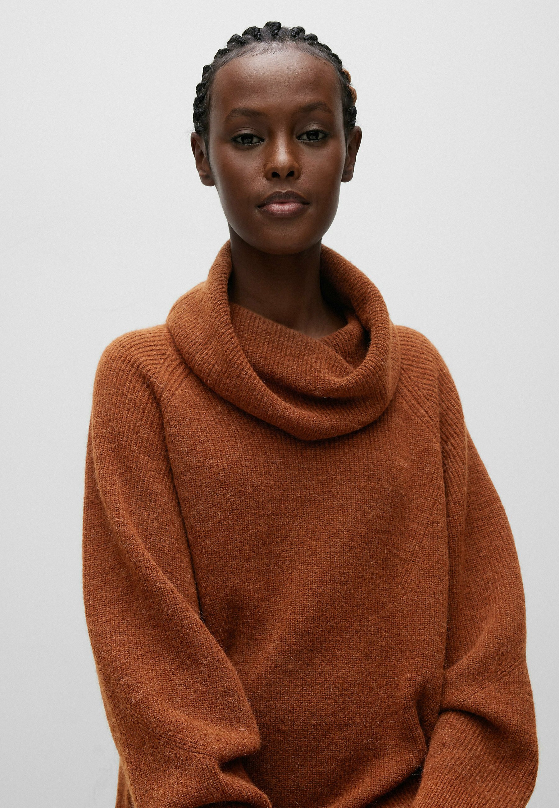 BOSS FOLIBIA - Jumper dress - brown 