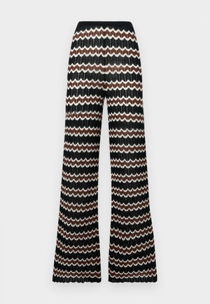 BIRDIE PANTS - Pantaloni - black/coffee grind