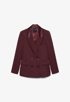 Calliope, GIACCA TINTA UNITA - Blazer - prugna