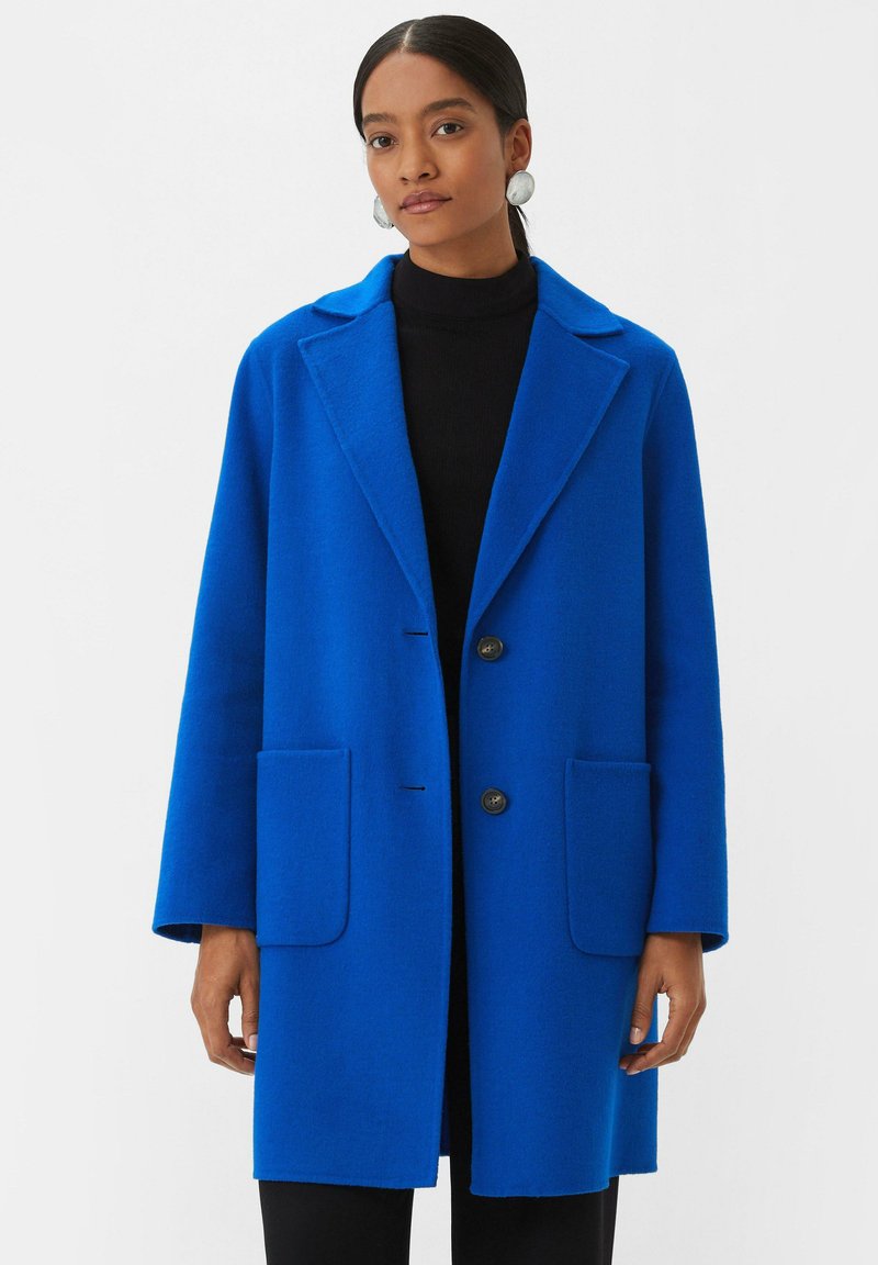 Mantel Royalblau