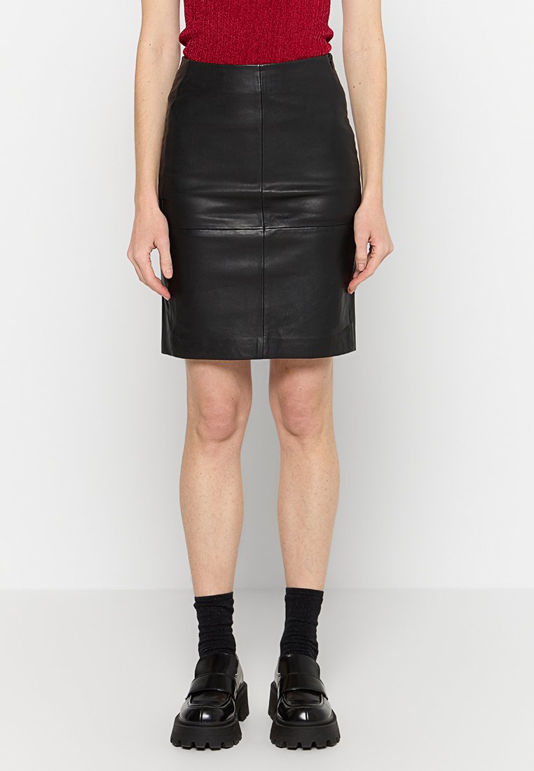 2nd Day Leren rok zwart 2nd Day Leren rok zwart