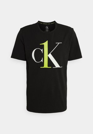 CREW NECK - Maglia del pigiama - black/white