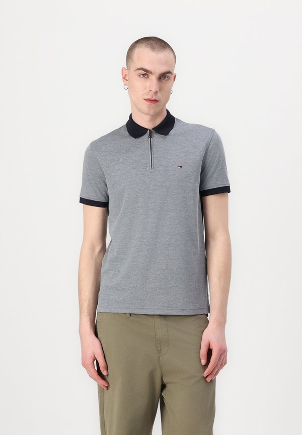 PERFORMANCE ZIP  - Polo shirt - desert sky