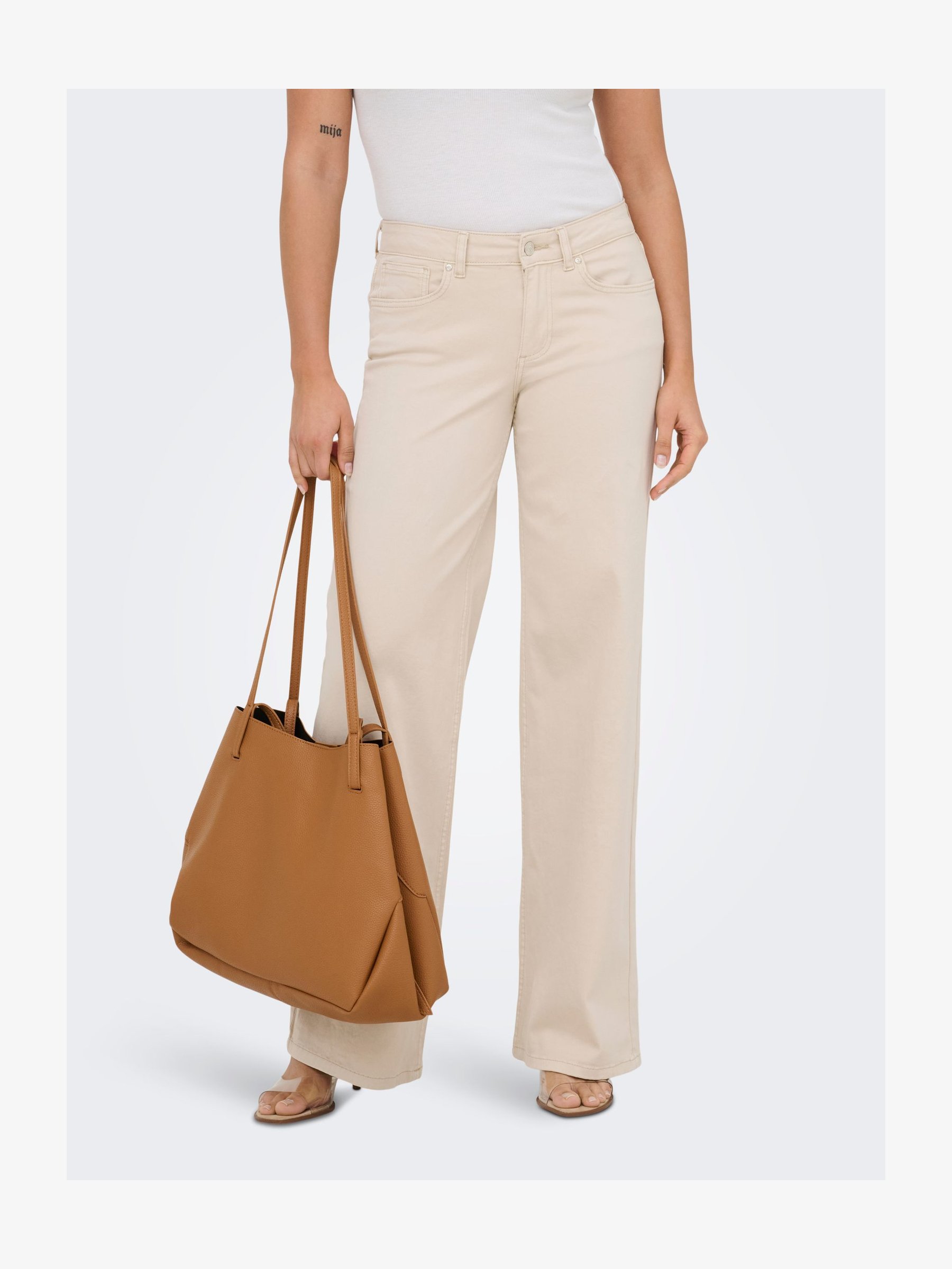 Noisy May Flare Jeans NMSALLIE HW – Donna, Nero, Vita Alta, Gamba Svasata, Taglia 28/34