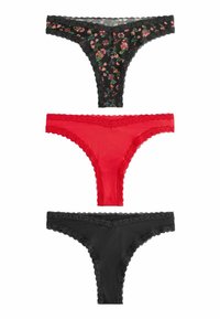 Unausgewählt, red black