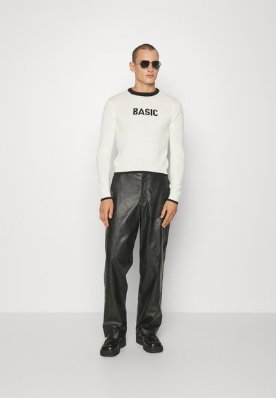 GCDS UNISEX - Πουλόβερ - white