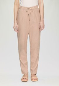QS ELSASTISCHEM BUND - Broek - beige