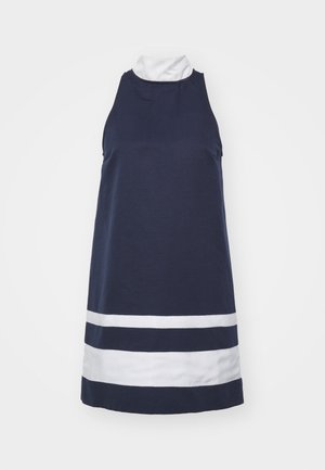 STAUD AHOY DRESS - Day dress - navy/ivory