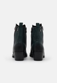 Marco Tozzi by Guido Maria Kretschmer BOOTS - Cowboy-/Bikerstiefelette - green antic