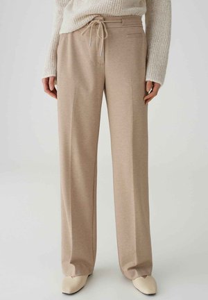 CITY IN TWO-TONE LOOK - Pantalon classique - salted caramel