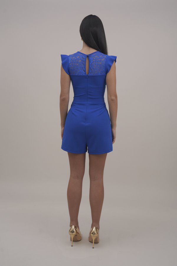 RUFFLE PLAYSUIT WITH BACK INSERT - Jumpsuit4